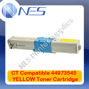 CT 44973545 YELLOW Compatible Toner Cartridge for OKI MC342/C301/C321/C301DN (1.1K)